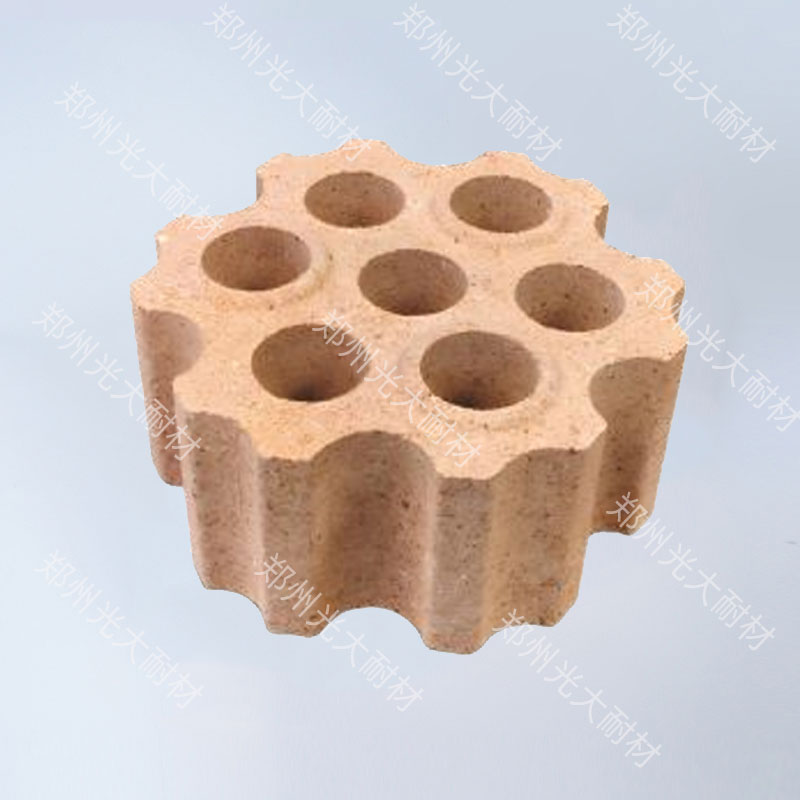 熱風爐用粘土格子磚